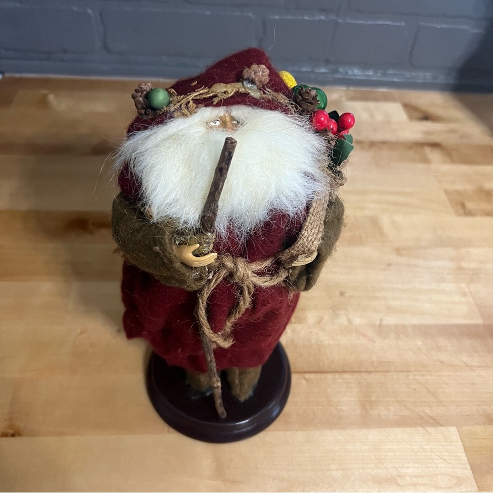 Vintage TJ Collection Christmas Santa Clause Holiday Collection Traveler Santa